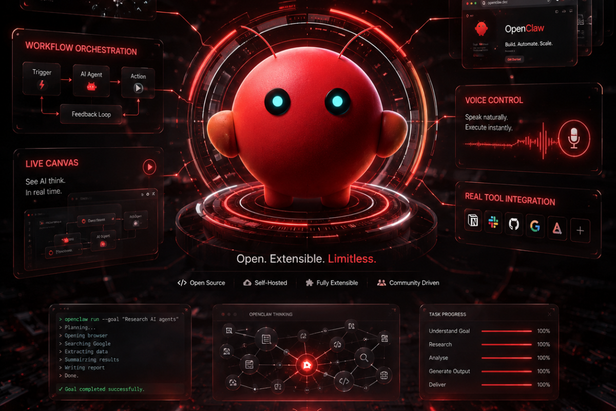 OpenClaw - The AI that actually does things.